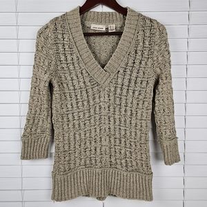 DKNY Jeans Sweater with 3/4 Sleeves